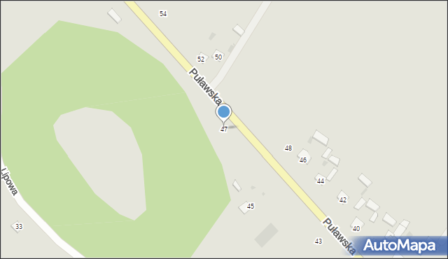 Annopol, Puławska, 47, mapa Annopol