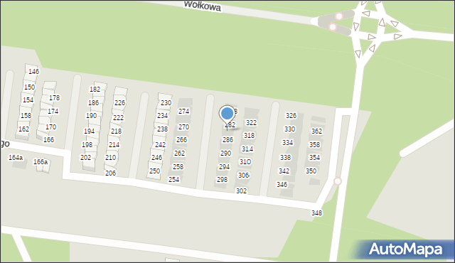 Białystok, Puchalskiego Józefa Karola, 284, mapa Białegostoku