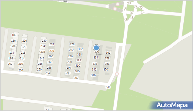 Białystok, Puchalskiego Józefa Karola, 332, mapa Białegostoku