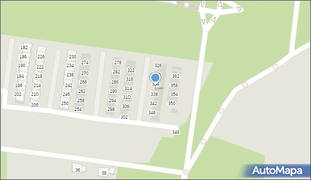 Białystok, Puchalskiego Józefa Karola, 336, mapa Białegostoku