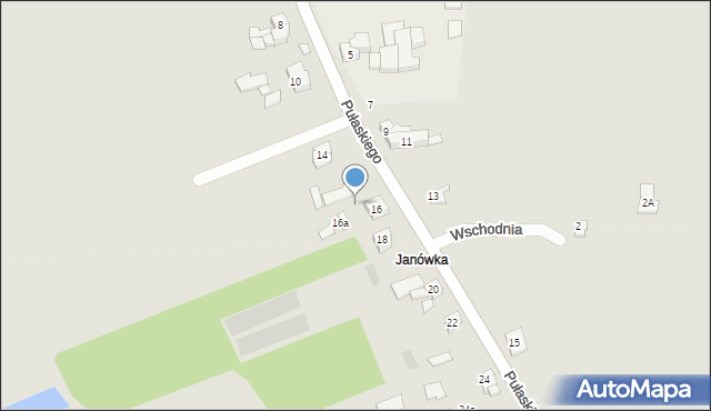 Błaszki, Pułaskiego, 16b, mapa Błaszki