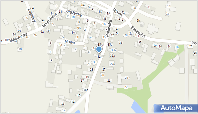 Bobrowniki, Puławska, 31, mapa Bobrowniki