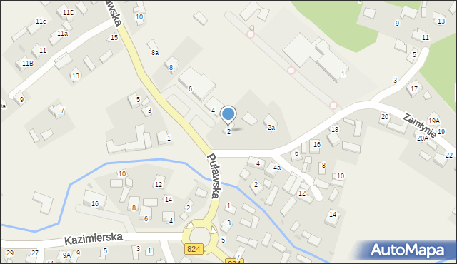 Bochotnica, Puławska, 2, mapa Bochotnica