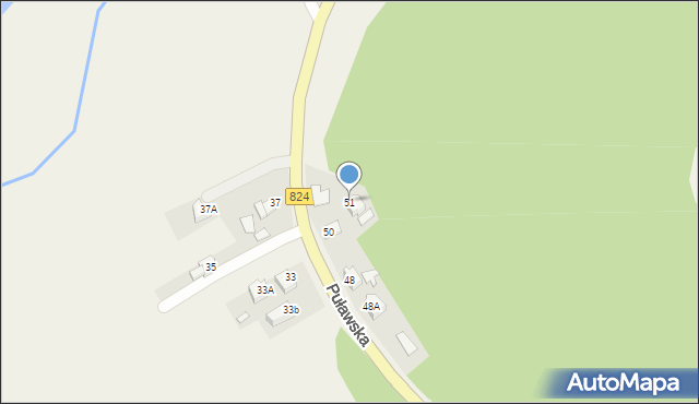 Bochotnica, Puławska, 51, mapa Bochotnica