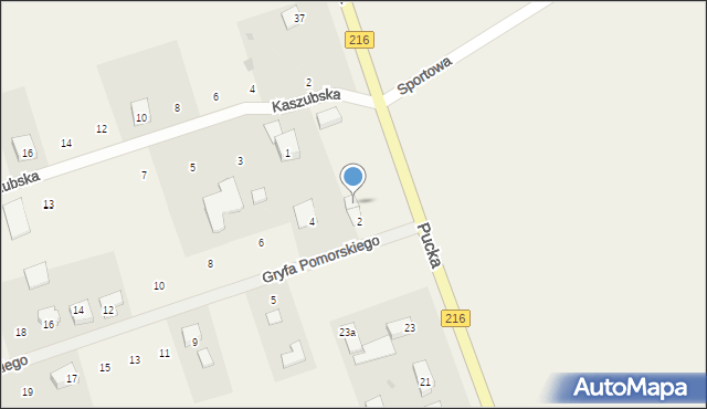 Celbowo, Pucka, 29, mapa Celbowo