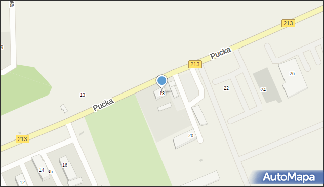 Choczewo, Pucka, 18, mapa Choczewo