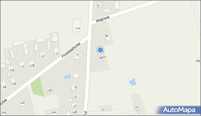 Dębe Wielkie, Pustelnicka, 12a, mapa Dębe Wielkie