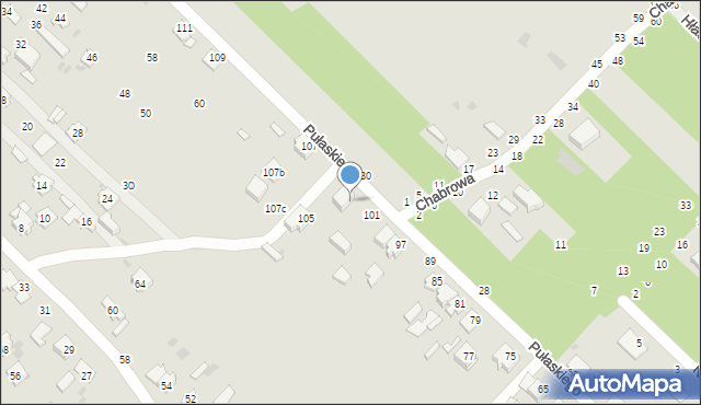 Dęblin, Pułaskiego Kazimierza, gen., 103, mapa Dęblin