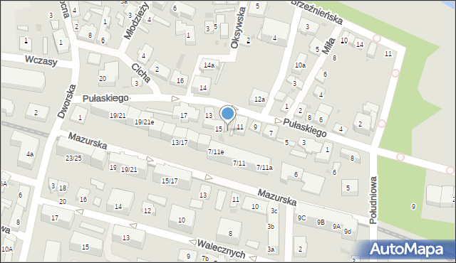 Gdańsk, Pułaskiego Kazimierza, gen., 80, mapa Gdańska