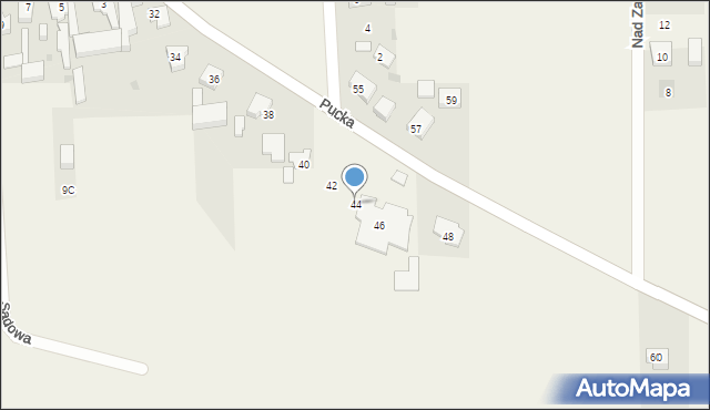 Gnieżdżewo, Pucka, 44, mapa Gnieżdżewo