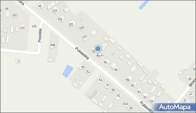 Gołąb, Puławska, 53, mapa Gołąb