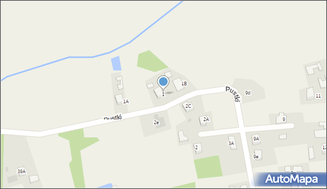Jejkowice, Pustki, 1, mapa Jejkowice