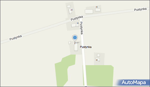 Karczyce, Pustynka, 37, mapa Karczyce