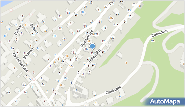 Kazimierz Dolny, Puławska, 13, mapa Kazimierz Dolny