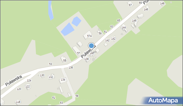 Kazimierz Dolny, Puławska, 140, mapa Kazimierz Dolny