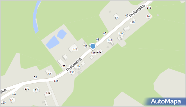 Kazimierz Dolny, Puławska, 142, mapa Kazimierz Dolny