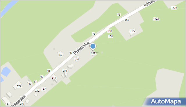 Kazimierz Dolny, Puławska, 148, mapa Kazimierz Dolny