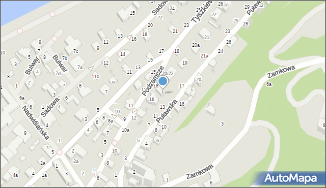 Kazimierz Dolny, Puławska, 15, mapa Kazimierz Dolny