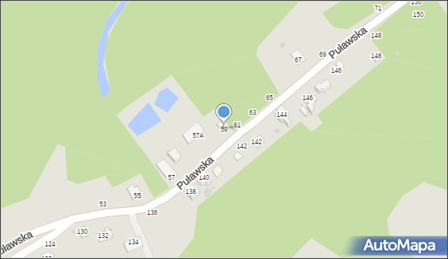 Kazimierz Dolny, Puławska, 59, mapa Kazimierz Dolny