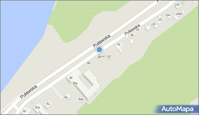 Kazimierz Dolny, Puławska, 90, mapa Kazimierz Dolny