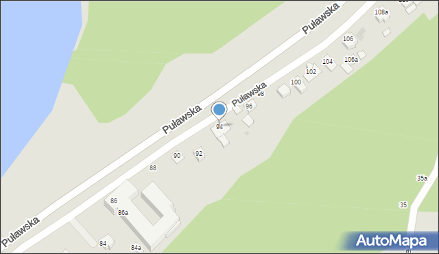 Kazimierz Dolny, Puławska, 94, mapa Kazimierz Dolny