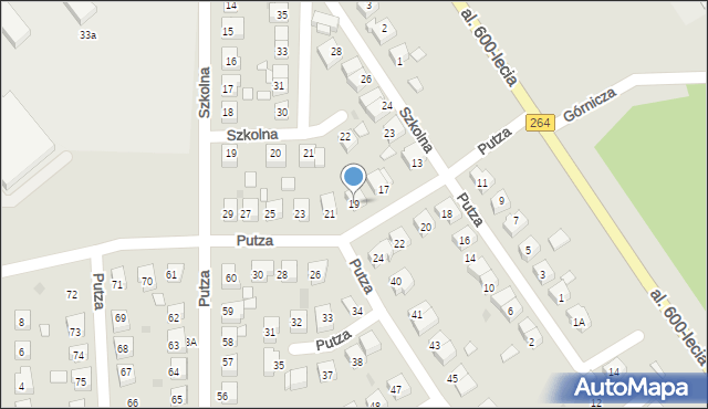 Kleczew, Putza Alojzego, 19, mapa Kleczew