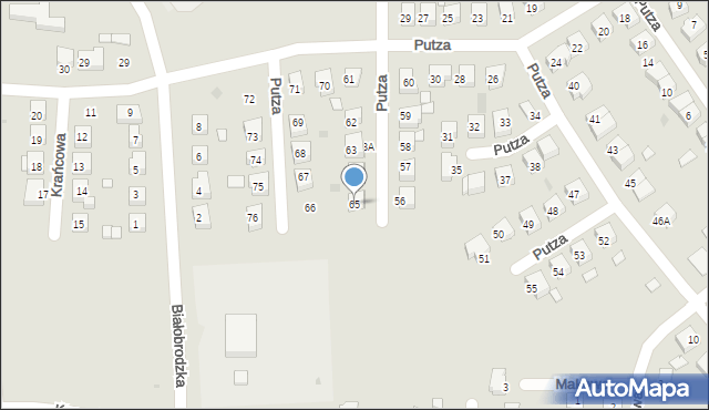 Kleczew, Putza Alojzego, 65, mapa Kleczew