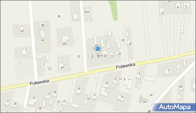 Klikawa, Puławska, 26, mapa Klikawa