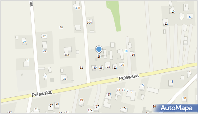 Klikawa, Puławska, 28, mapa Klikawa