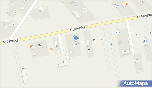 Klikawa, Puławska, 79, mapa Klikawa