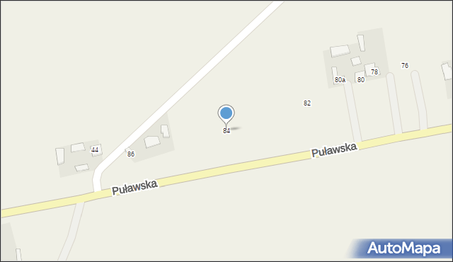 Klikawa, Puławska, 84, mapa Klikawa