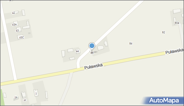 Klikawa, Puławska, 86, mapa Klikawa