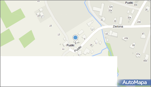 Klimkówka, Pustki, 6, mapa Klimkówka