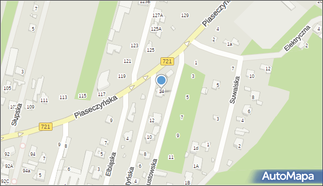 Konstancin-Jeziorna, Pułaskiego Kazimierza, gen., 118, mapa Konstancin-Jeziorna