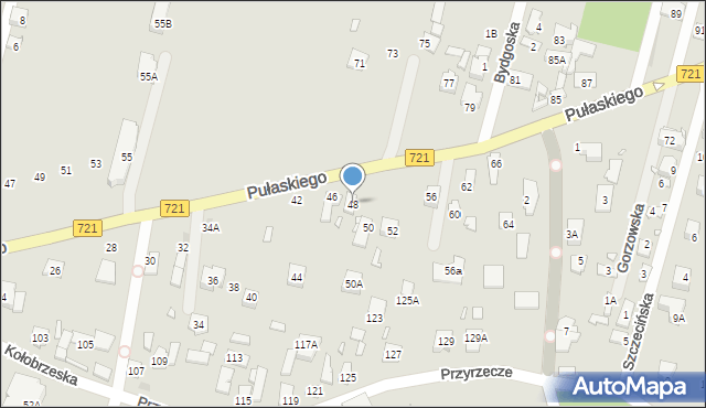 Konstancin-Jeziorna, Pułaskiego Kazimierza, gen., 48, mapa Konstancin-Jeziorna