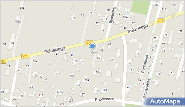 Konstancin-Jeziorna, Pułaskiego Kazimierza, gen., 56, mapa Konstancin-Jeziorna