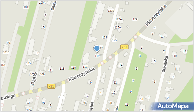 Konstancin-Jeziorna, Pułaskiego Kazimierza, gen., 119, mapa Konstancin-Jeziorna