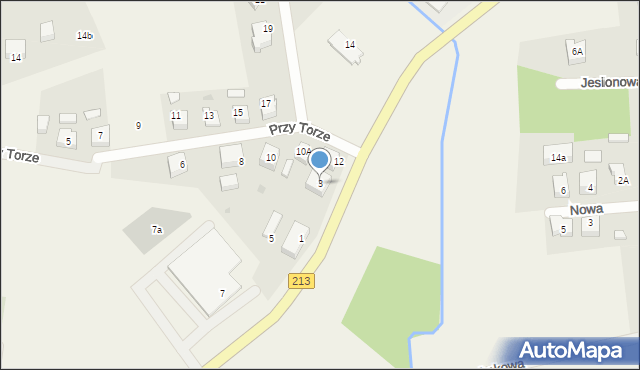 Krokowa, Pucka, 3, mapa Krokowa