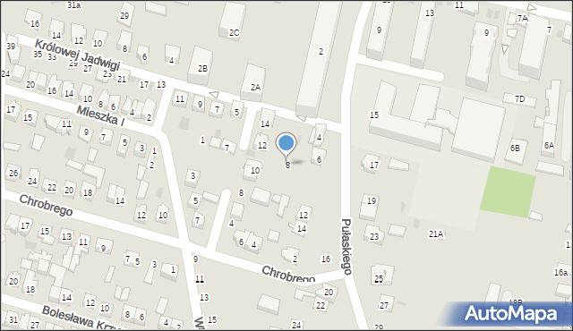 Maków Mazowiecki, Pułaskiego Kazimierza, gen., 8, mapa Maków Mazowiecki