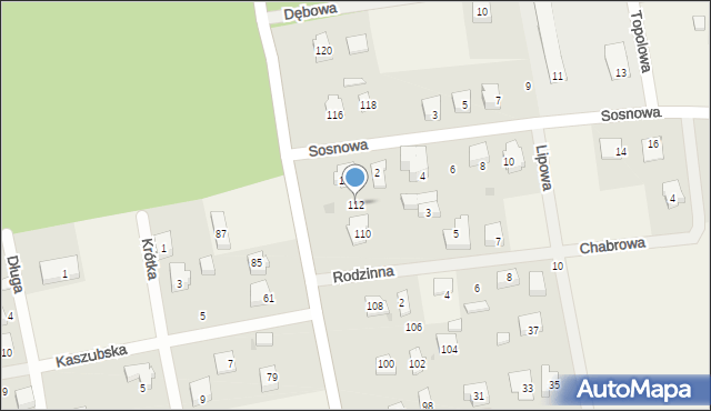 Mieroszyno, Pucka, 112, mapa Mieroszyno