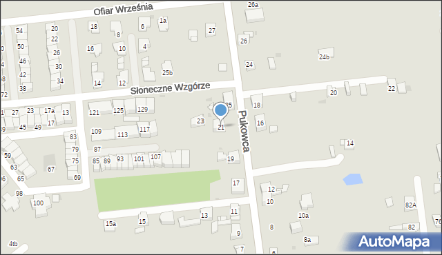 Mysłowice, Pukowca Bronisława, 21, mapa Mysłowice