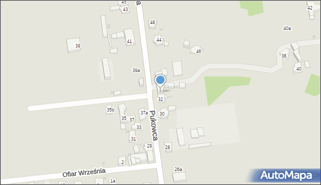 Mysłowice, Pukowca Bronisława, 34, mapa Mysłowice