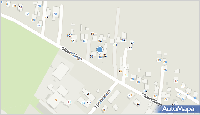 Olkusz, Pułaskiego Kazimierza, gen., 36, mapa Olkusz