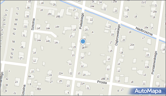 Ożarów Mazowiecki, Pułaskiego Kazimierza, gen., 16, mapa Ożarów Mazowiecki