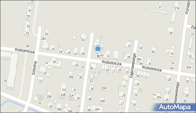 Ożarów Mazowiecki, Pułaskiego Kazimierza, gen., 38, mapa Ożarów Mazowiecki