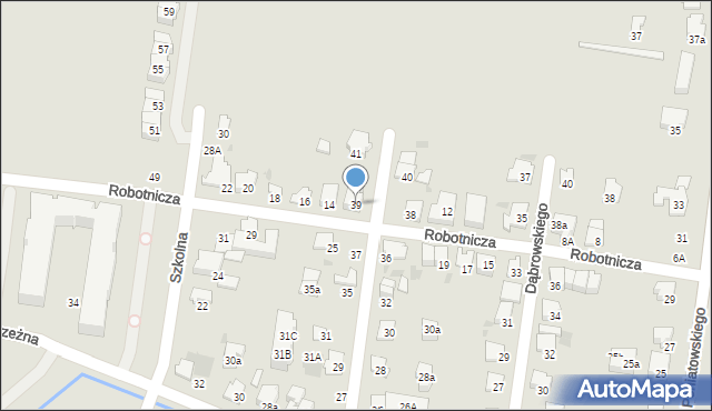 Ożarów Mazowiecki, Pułaskiego Kazimierza, gen., 39, mapa Ożarów Mazowiecki