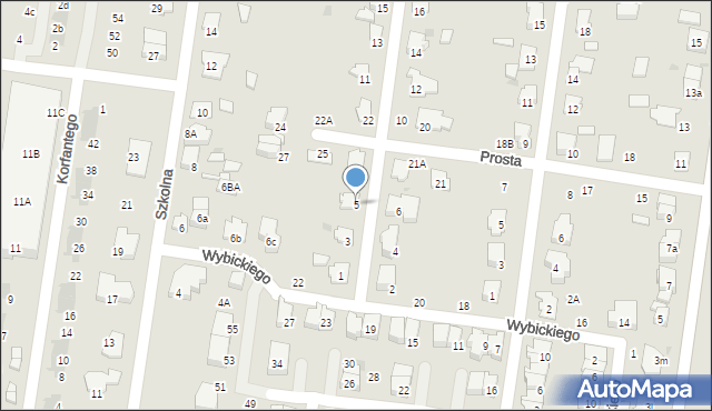 Ożarów Mazowiecki, Pułaskiego Kazimierza, gen., 5, mapa Ożarów Mazowiecki