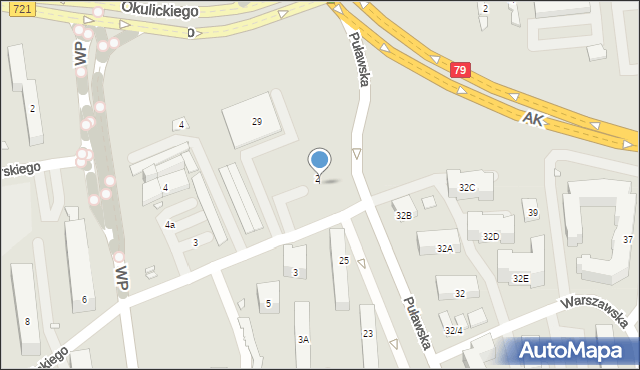 Piaseczno, Puławska, 27, mapa Piaseczno