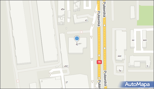 Piaseczno, Puławska, 41, mapa Piaseczno