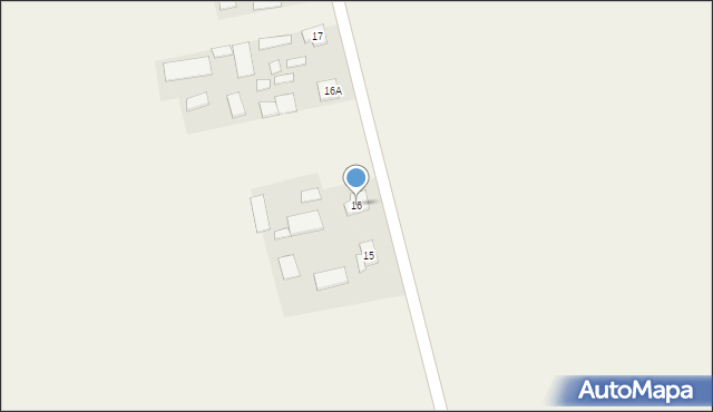 Puchacze, Puchacze, 16, mapa Puchacze